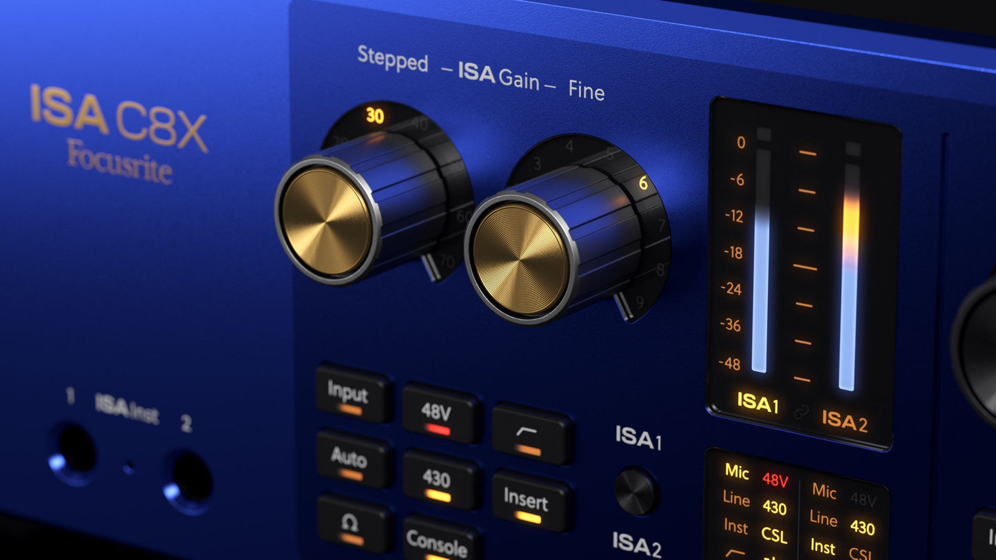 Focusrite ISA C8X USB-C Audio Interface