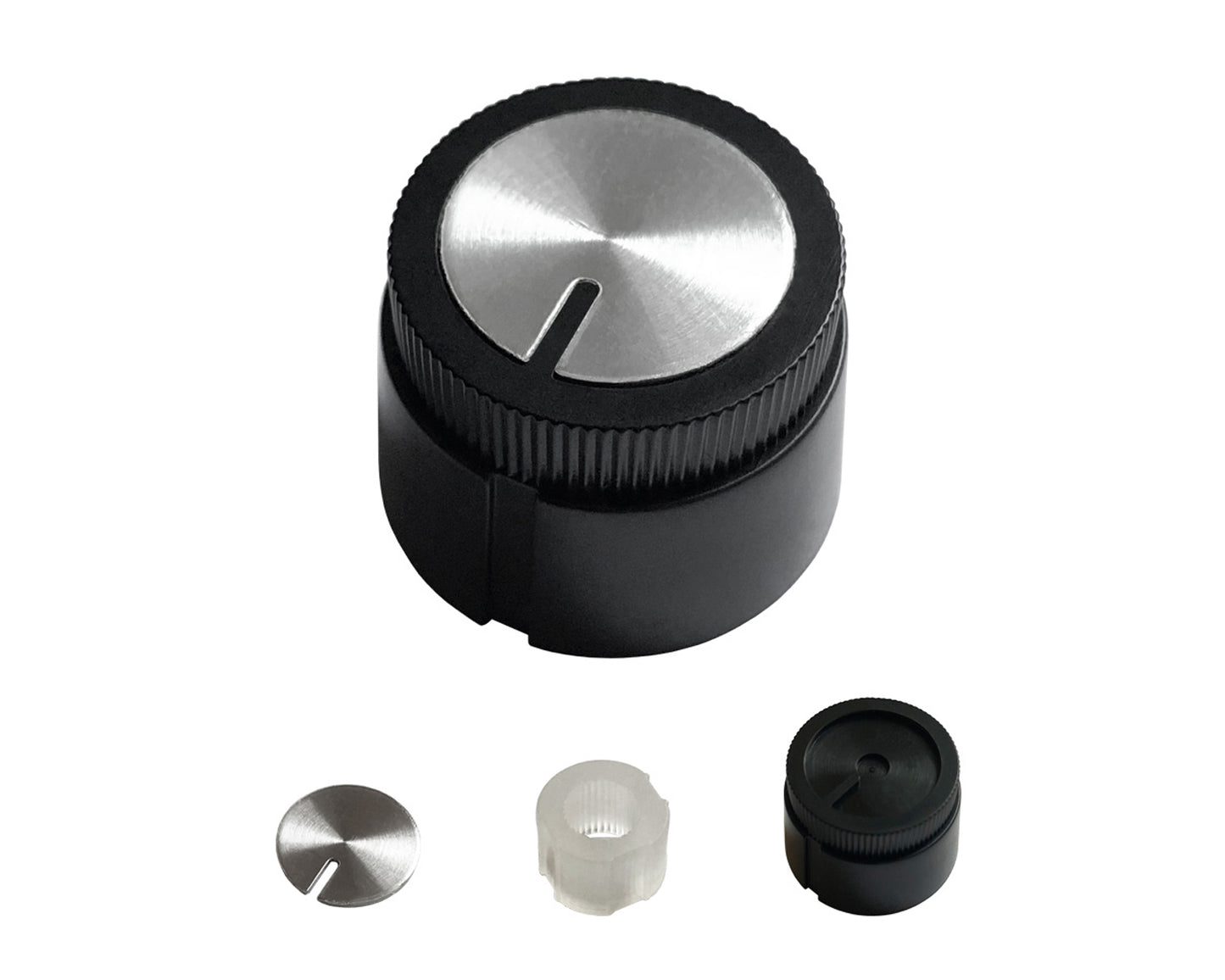 Ibanez 18mm Black & Sliver Knob to Suit TS9 Series Pedals