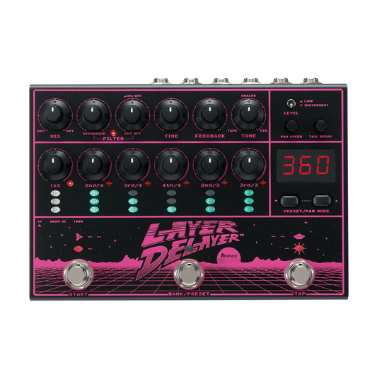 Ibanez LD303 Layer Delayer Multi Head Delay Pedal