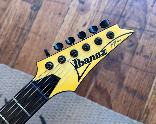 Ibanez PGM1000T Custom Shop Paul Gilbert Artist Signature - Aged Cream Burst