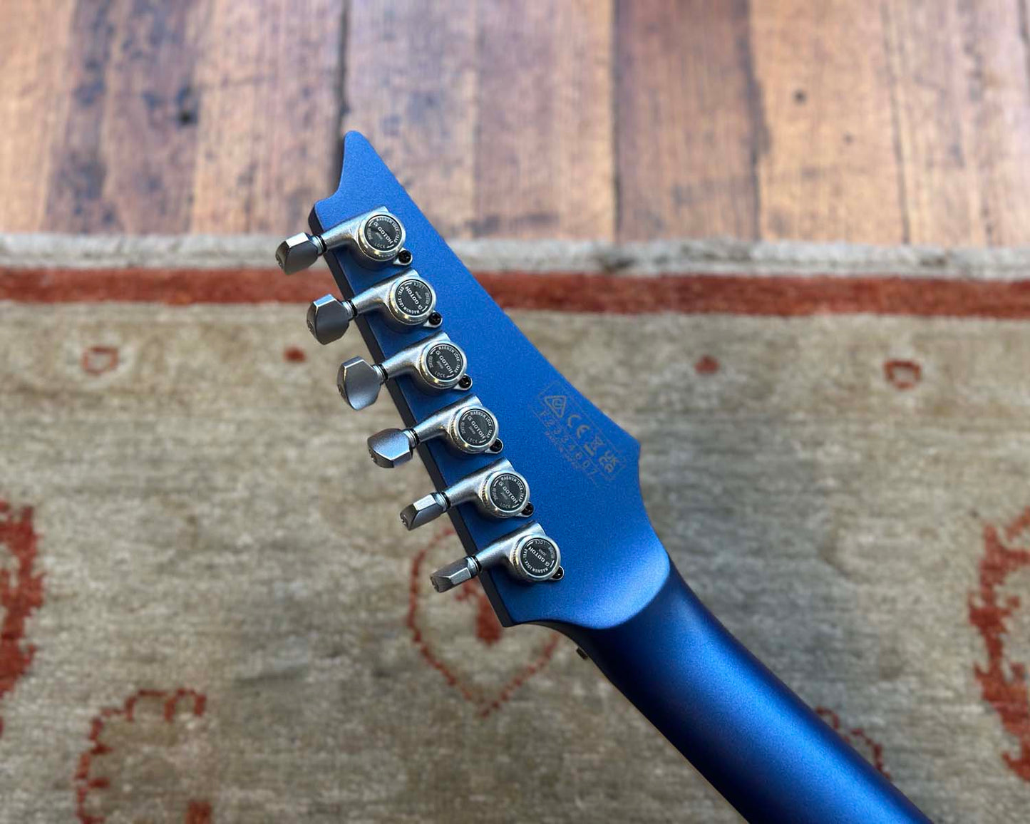Ibanez Prestige JBM9999 AMM Jake Bowen (Periphery) Signature 27 Fret - Azure Mettalic Matte