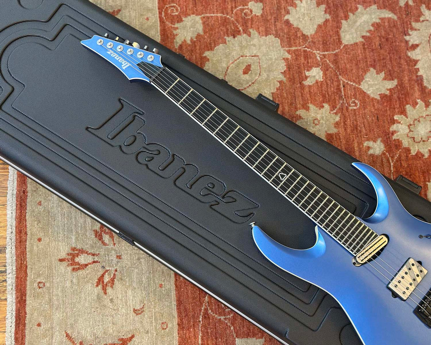 Ibanez Prestige JBM9999 AMM Jake Bowen (Periphery) Signature 27 Fret - Azure Mettalic Matte