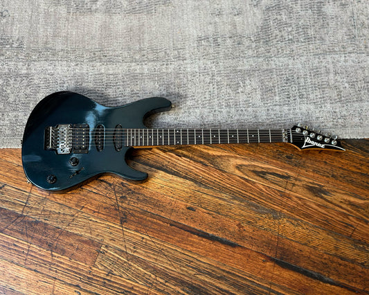 1988 Ibanez RG 340 Roadstar II - Dark Blue w/ HSC