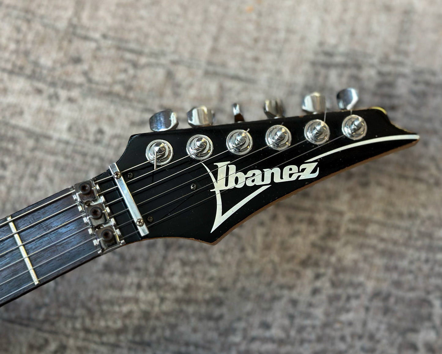 1988 Ibanez RG 340 Roadstar II - Dark Blue w/ HSC