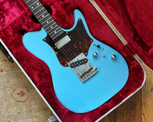 Load image into Gallery viewer, Tom Quayle Signature Ibanez TQMS1 Electric Guitar - Celeste Blue w/Original Hard Shell Case
