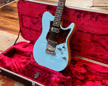 Load image into Gallery viewer, Tom Quayle Signature Ibanez TQMS1 Electric Guitar - Celeste Blue w/Original Hard Shell Case
