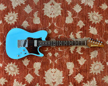 Load image into Gallery viewer, Tom Quayle Signature Ibanez TQMS1 Electric Guitar - Celeste Blue w/Original Hard Shell Case
