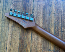 Load image into Gallery viewer, Tom Quayle Signature Ibanez TQMS1 Electric Guitar - Celeste Blue w/Original Hard Shell Case
