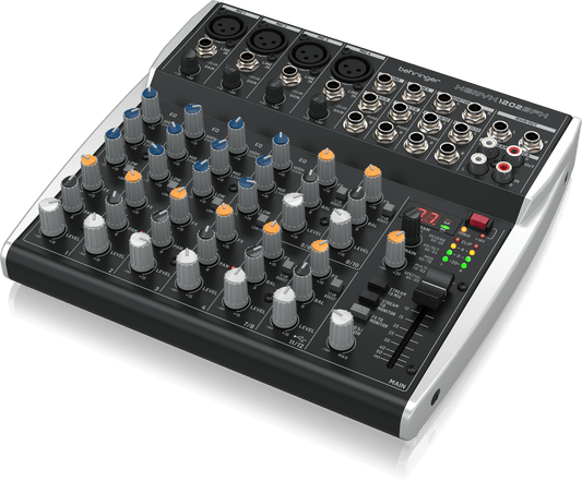Behringer XENYX 1202SFX 12 Channel Mixer with USB & Effects