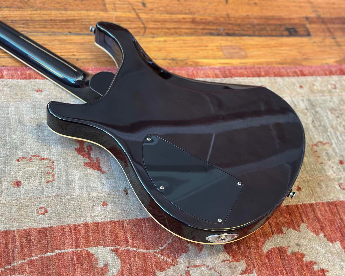 Indie Guitar Co. Studio Thru PRS Style - Charcoal Flame Maple