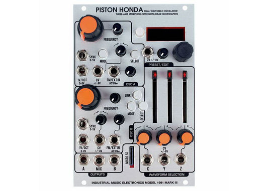 Industrial Music Electronics Piston Honda MK III