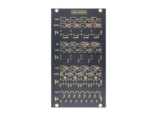 Limited Edition Instruo Winston! 14 HP Blank Panel - Black