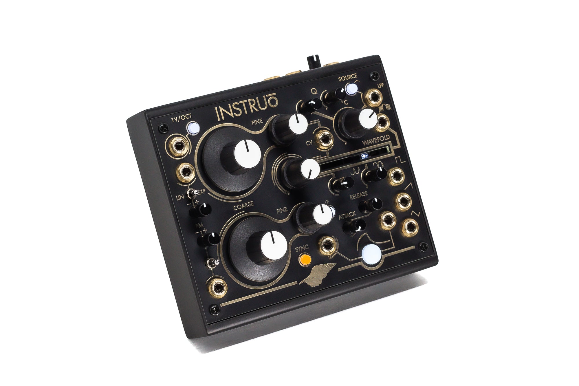 Instruo Seashell Hybrid Desktop Synthesizer – Found Sound