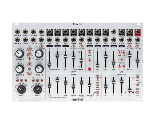 Intellijel Atlantix Dual Oscillator Subtractive Analog Synth Voice