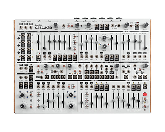 Intellijel Cascadia Semi-Modular Mono Synth - White Fog