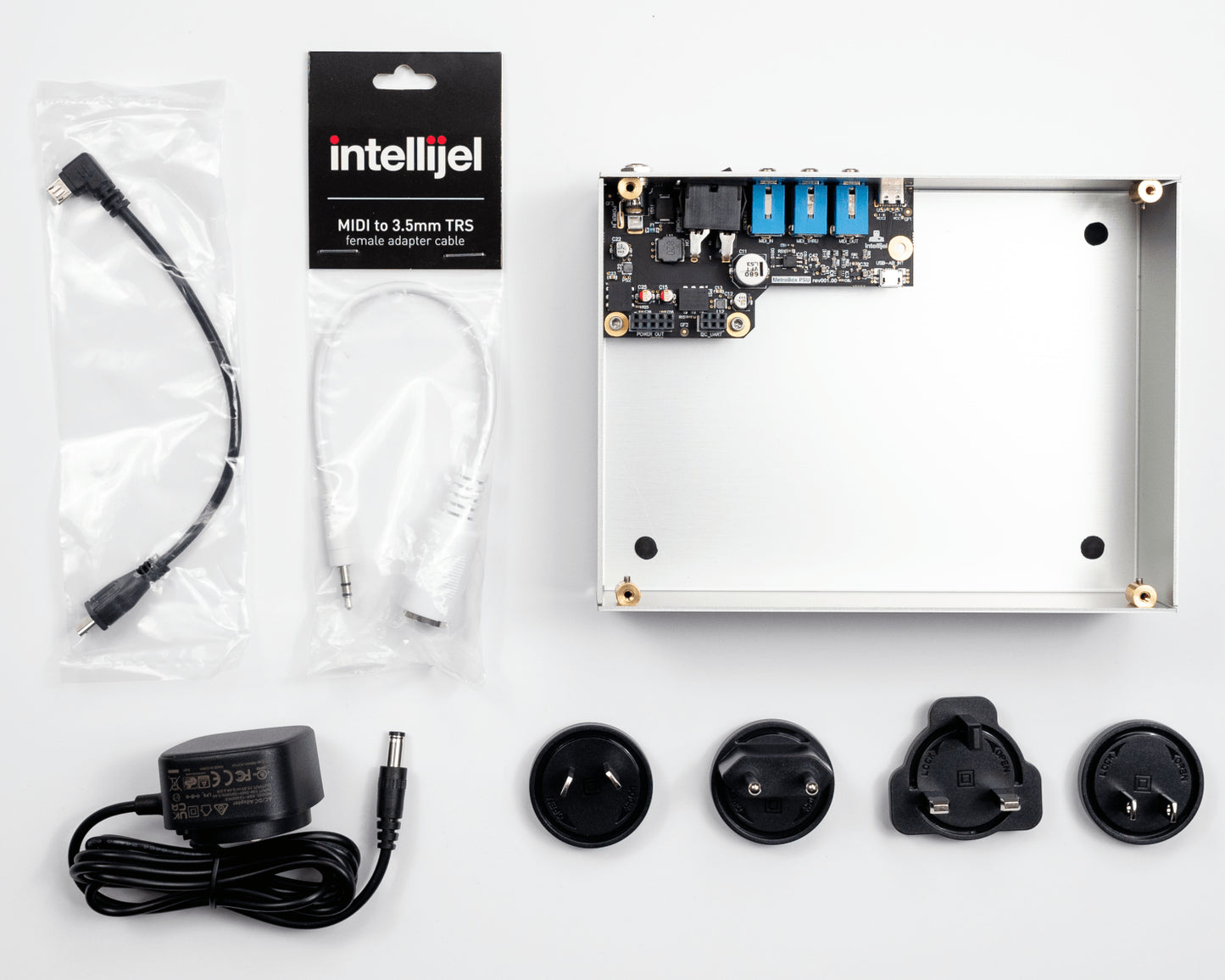 Intellijel Metropolix Solo Kit Desktop Multitrack MIDI and CV Musical Sequencer