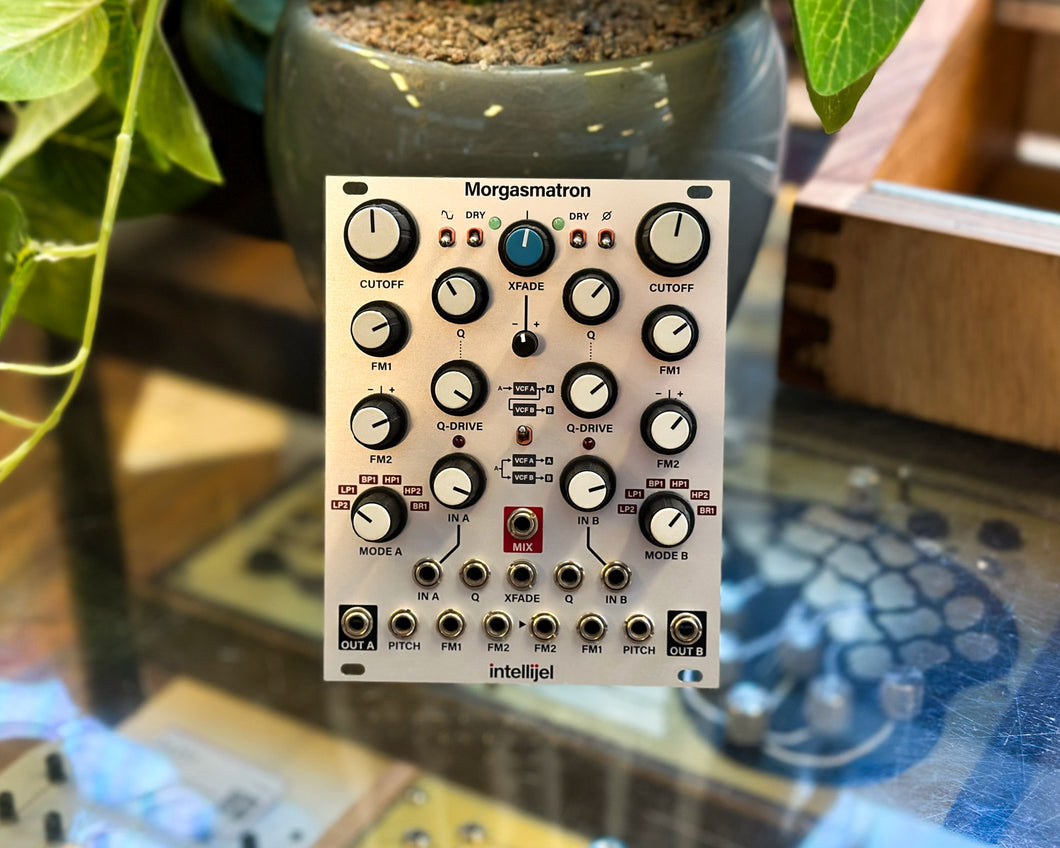 Intellijel Morgasmatron Dual Multimode Self-Oscillating VCF and Crossfader