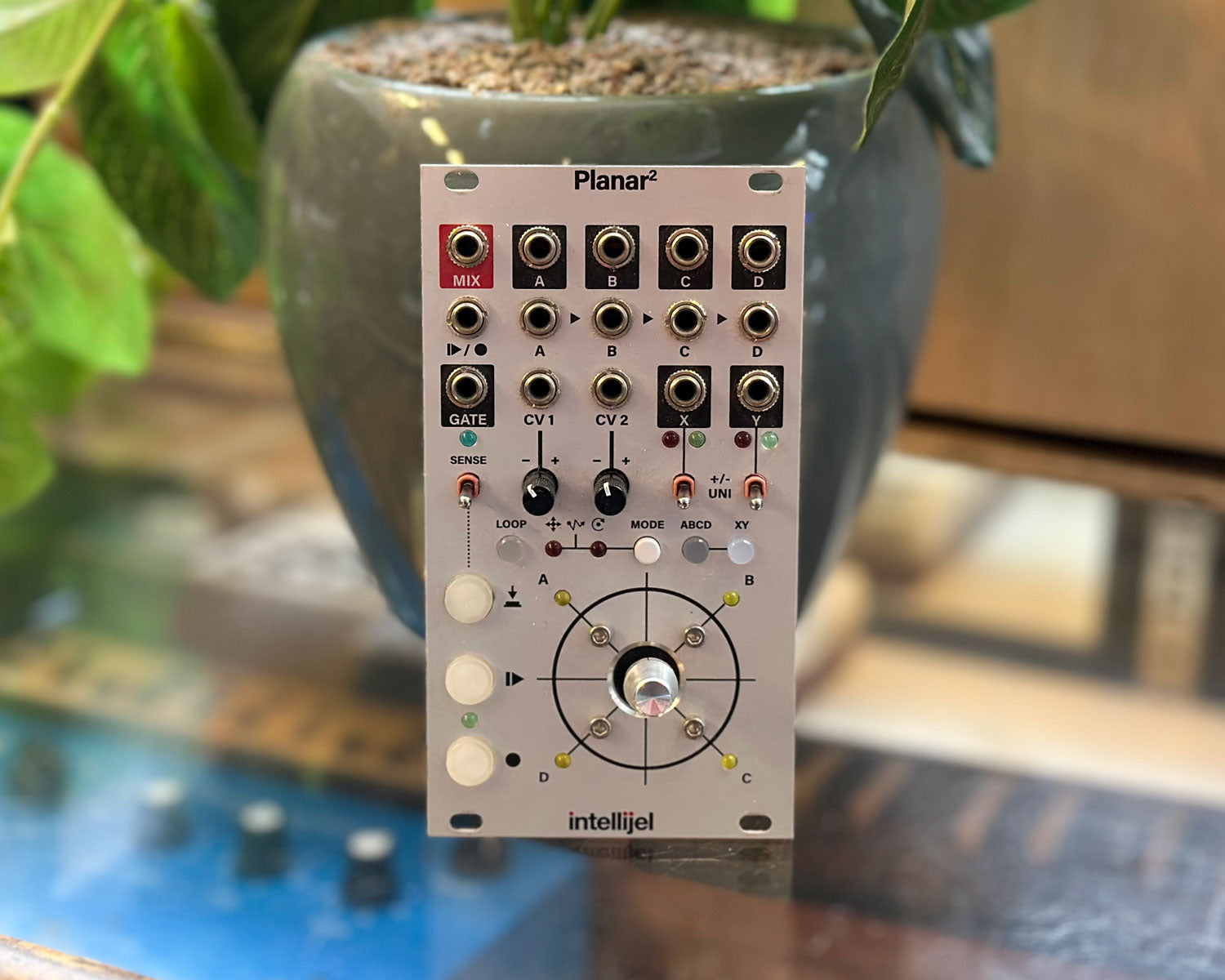 Intellijel Planar II Mixer/Panner Joystick Eurorack Module Intellijel Planar II Mixer/Panner Joystick Eurorack Module