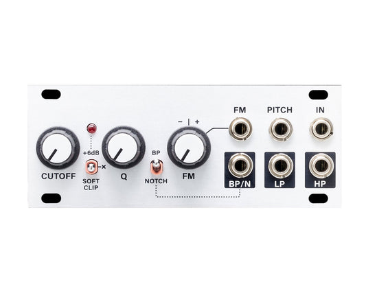 Intellijel SVF 1U Multimode State Variable Filter Module