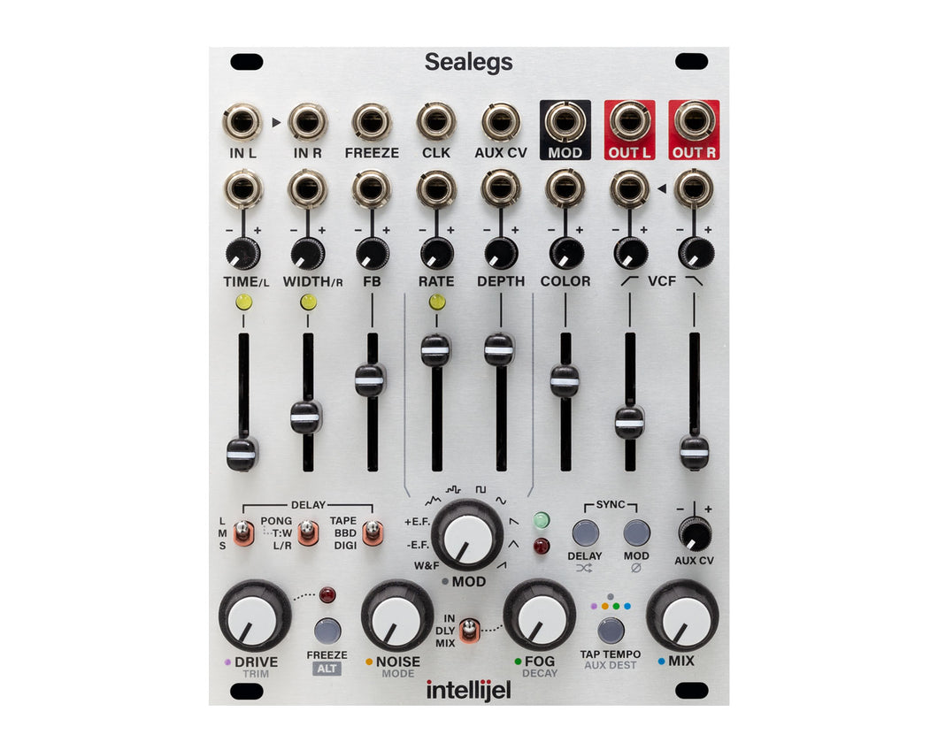 Intellijel Sealegs - Multi-Model Stereo Character Delay with Reverb