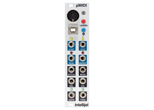 Intellijel µMIDI 3U USB/DIN MIDI Voice and Clock Interface