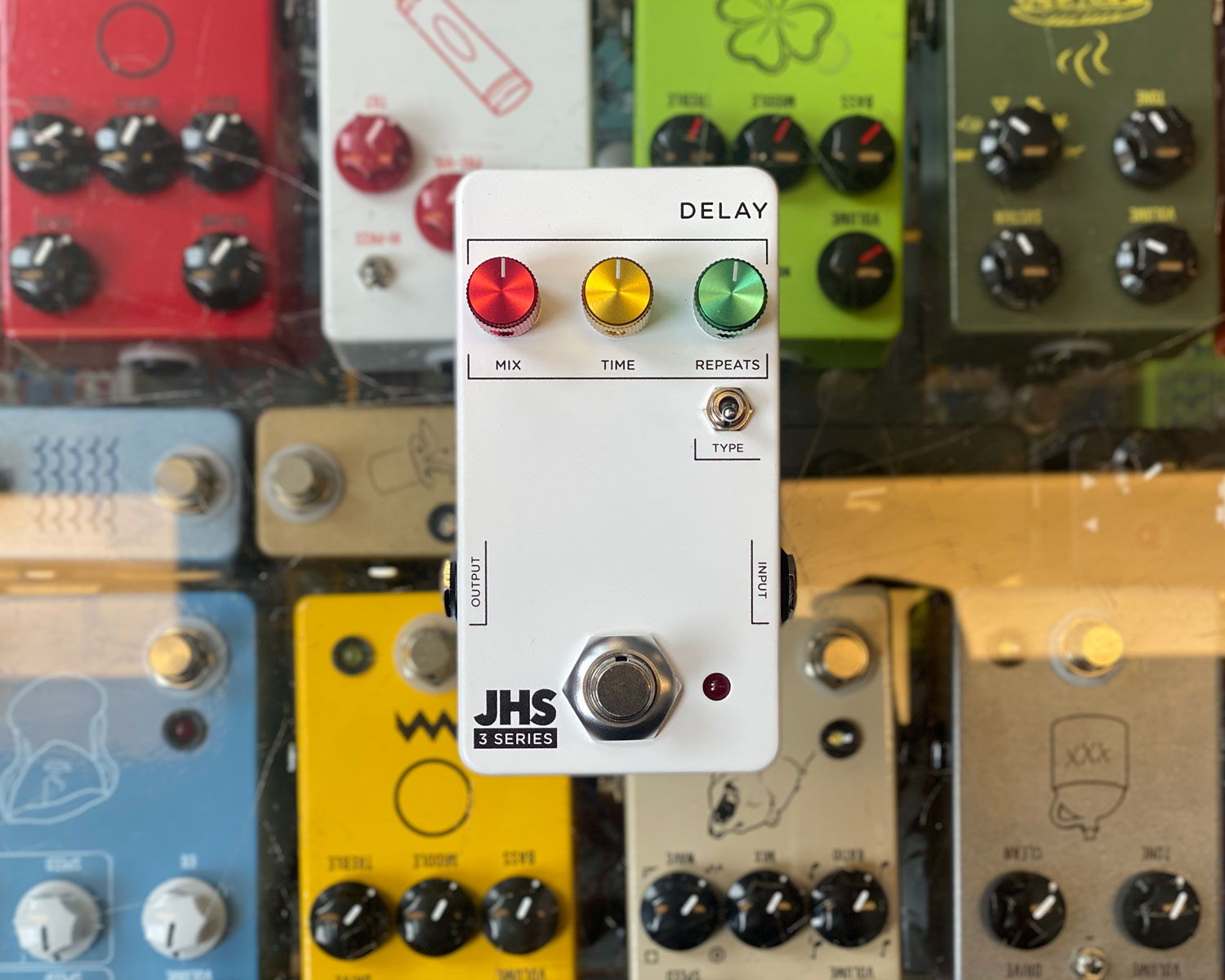 Jhs delay pedal deals