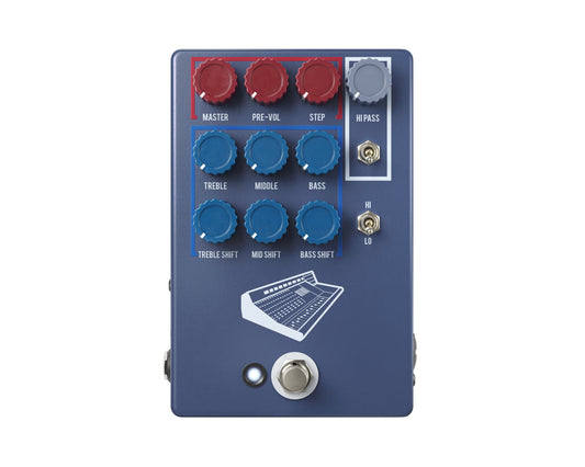 JHS Pedals Colour Box 10 - 10 Year Anniversary Studio-Grade Preamplifier, EQ & Distortion Generator Pedal