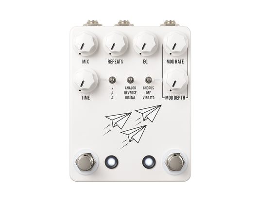 JHS Pedals Flight Delay - (White)
