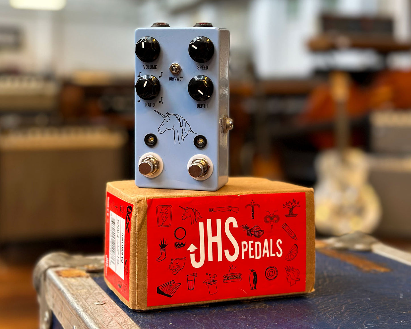 JHS Pedals Unicorn V2  (Univibe w/ Tap)