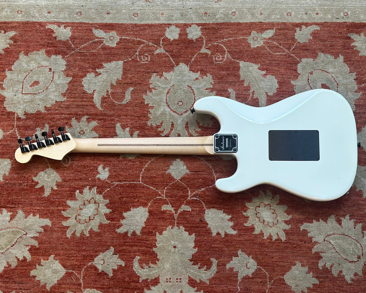 2023 Jackson USA Custom Shop Adrian Smith Signature San Dimas - Snow White w/ Ebony Fretboard