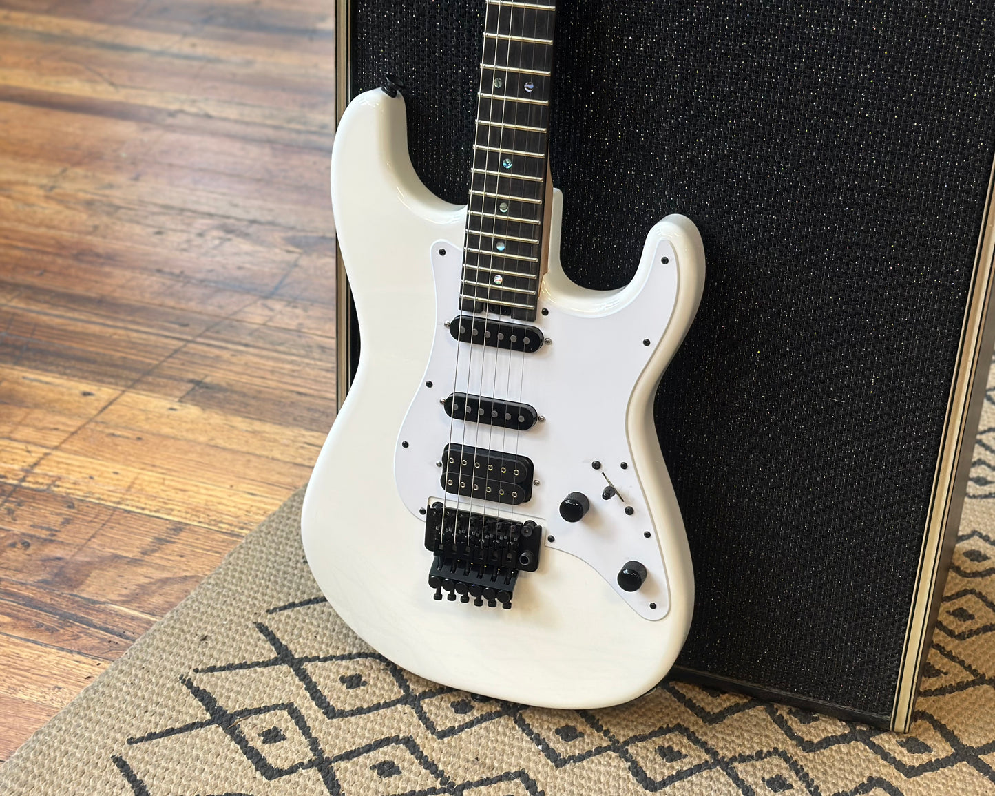 2023 Jackson USA Custom Shop Adrian Smith Signature San Dimas - Snow White w/ Ebony Fretboard