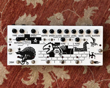 Load image into Gallery viewer, Jam Pedals Pink Flow Multi Effect Pedal
