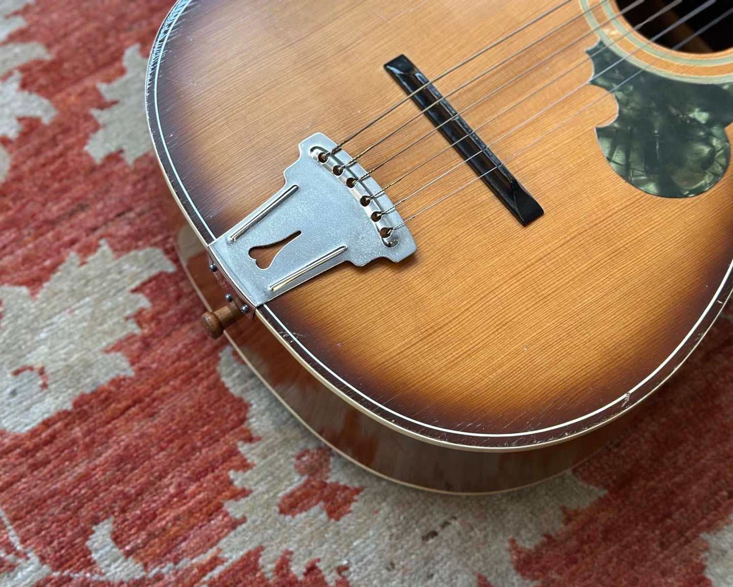 1960s Jason (Nagoya Suzuki) 'No. 5' Parlour Acoustic Guitar