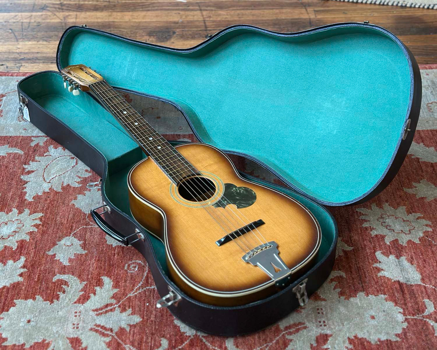 1960s Jason (Nagoya Suzuki) 'No. 5' Parlour Acoustic Guitar