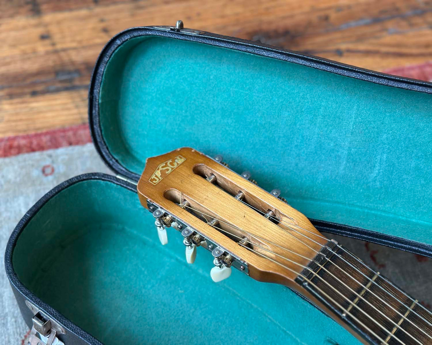 1960s Jason (Nagoya Suzuki) 'No. 5' Parlour Acoustic Guitar