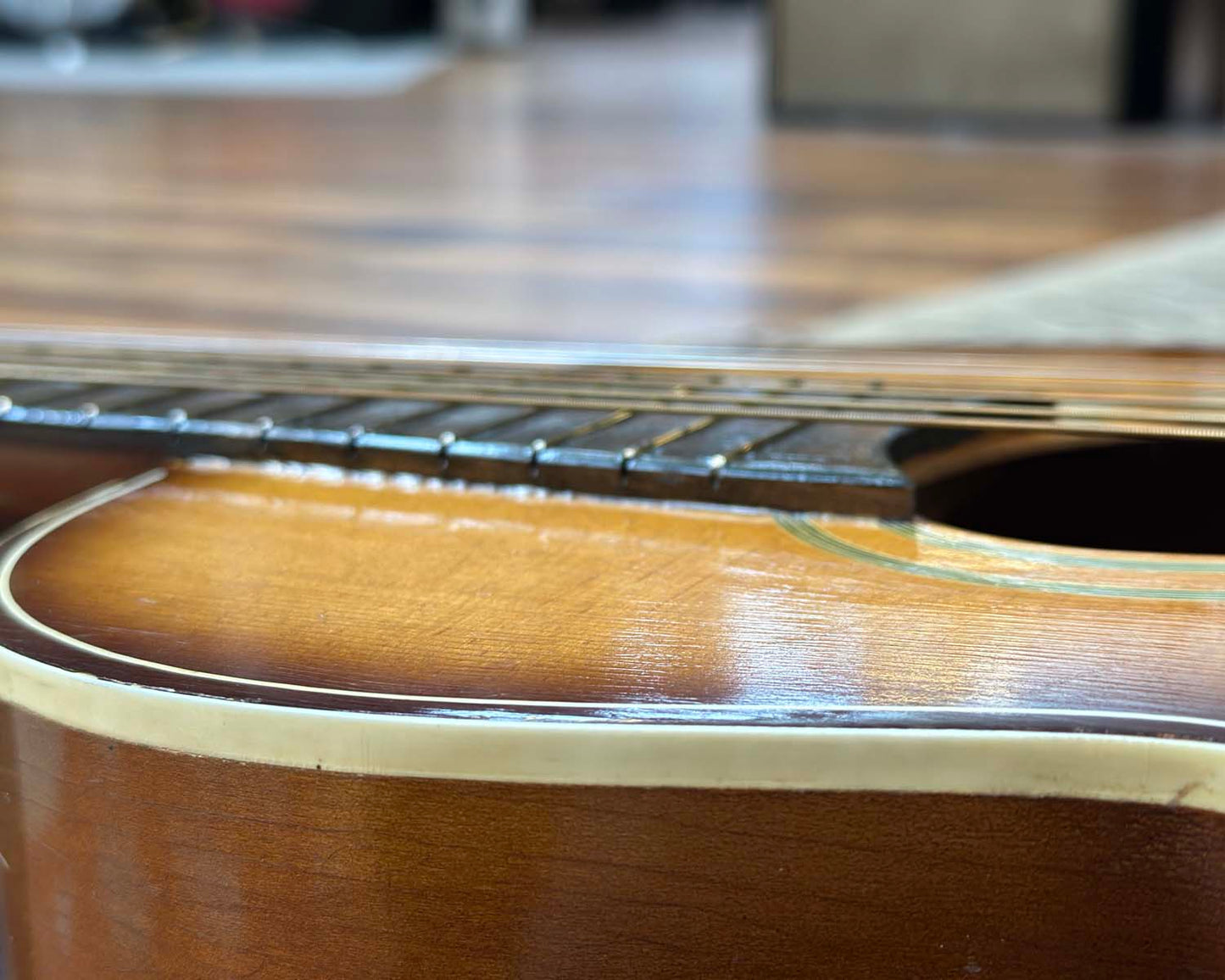 1960s Jason (Nagoya Suzuki) 'No. 5' Parlour Acoustic Guitar