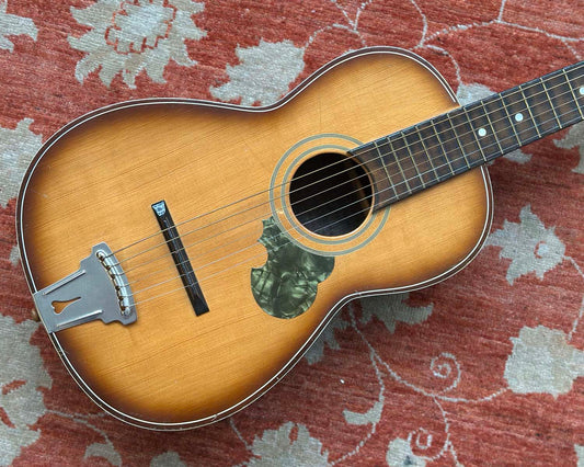 1960s Jason (Nagoya Suzuki) 'No. 5' Parlour Acoustic Guitar