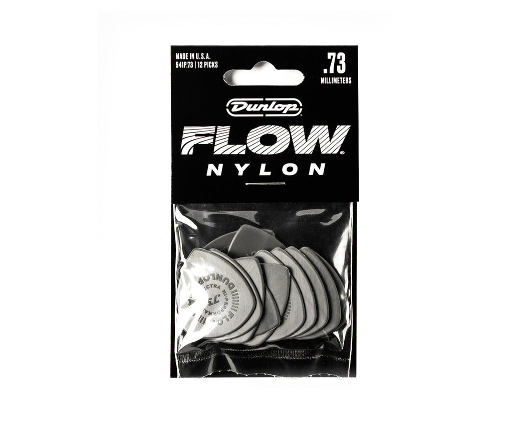 Jim Dunlop .73mm Nylon FLOW Player’s Pack - 12 Pack