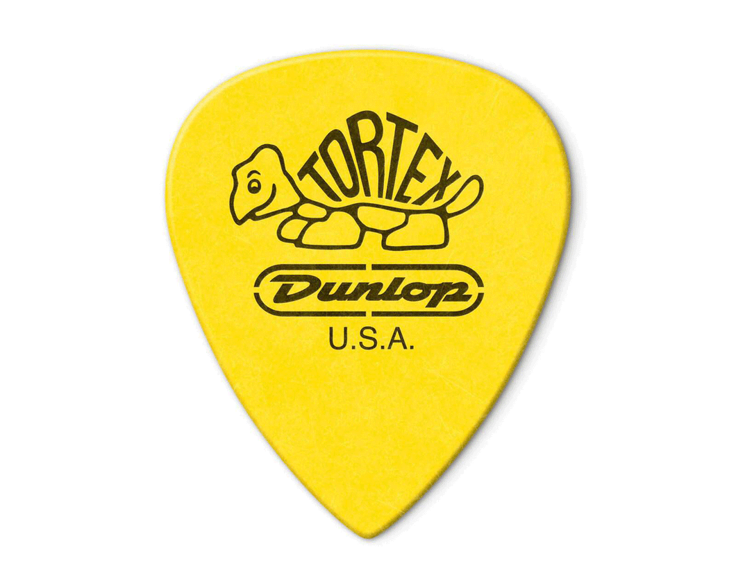 Jim Dunlop Tortex T3 Yellow .73mm Guitar Picks Player Pack (pack of 12)