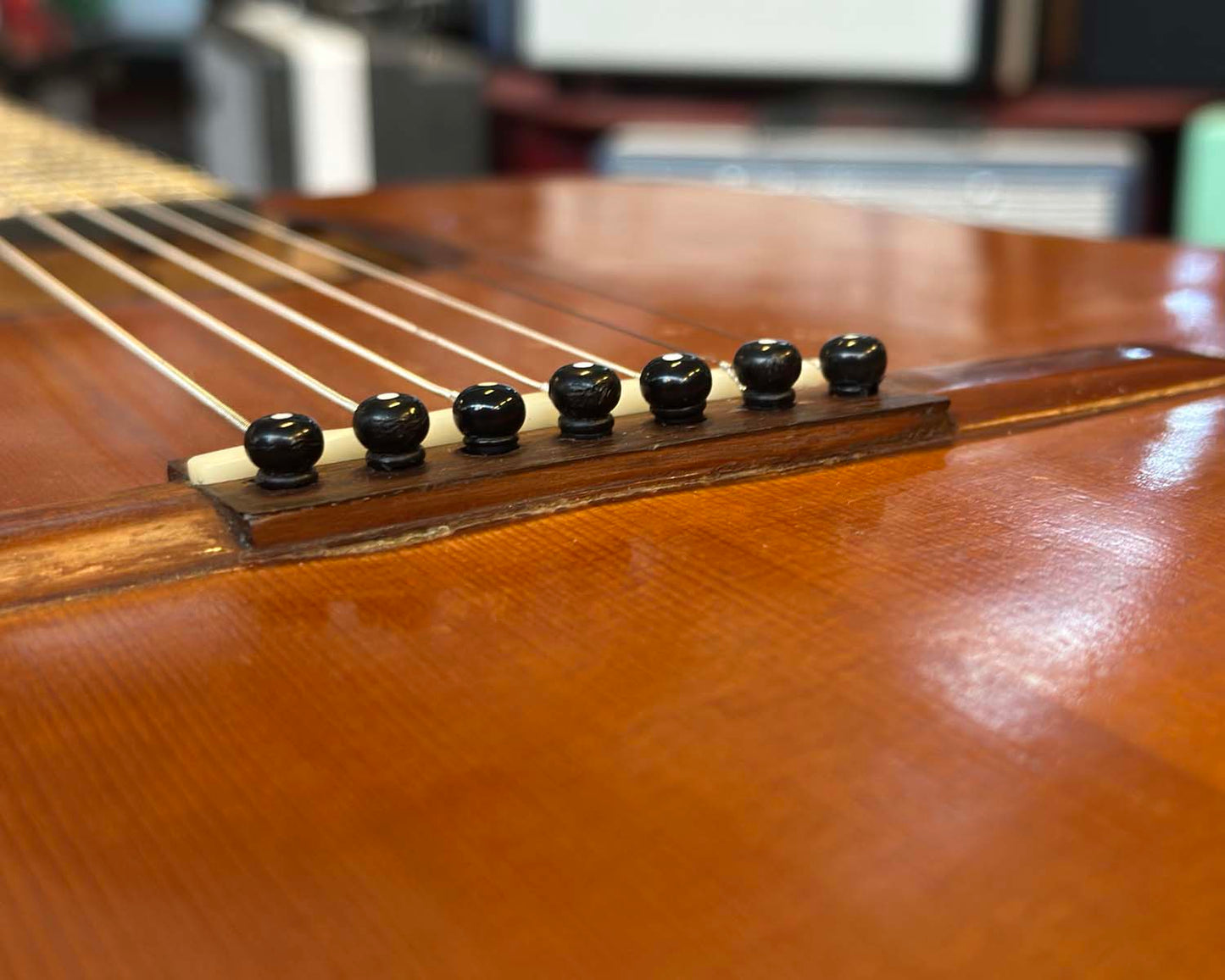 John Hall 7 String Custom Nylon Guitar