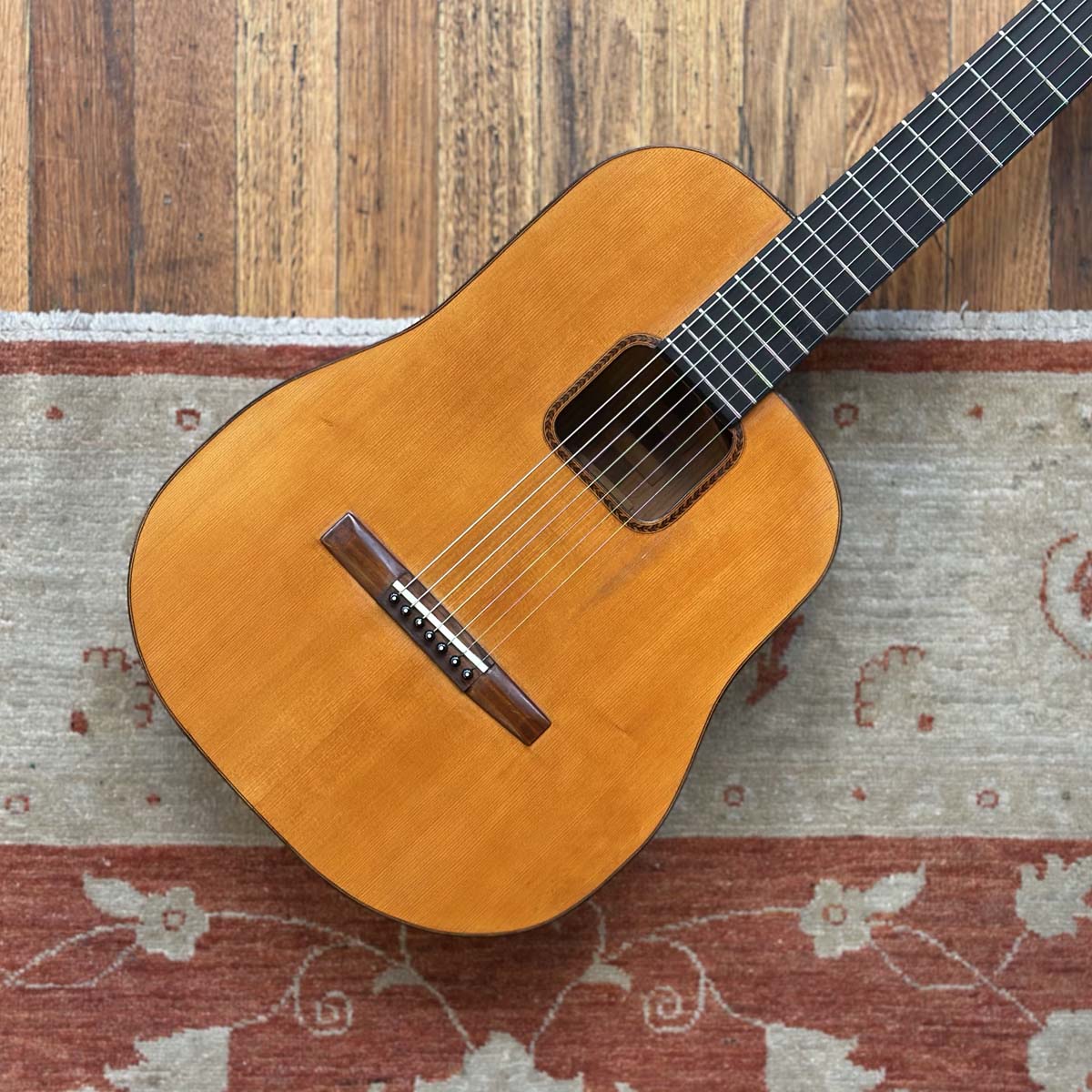 John Hall 7 String Custom Nylon Guitar