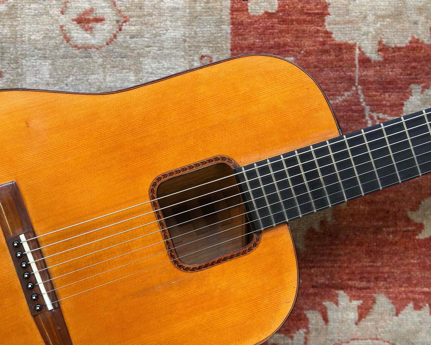 John Hall 7 String Custom Nylon Guitar