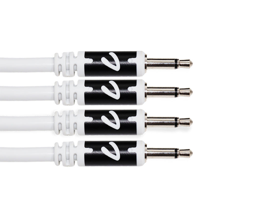 Joranalogue 150cm Patch Cable 4-Pack - White