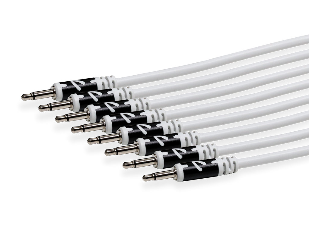 Joranalogue 60cm Patch Cable 8-Pack - White