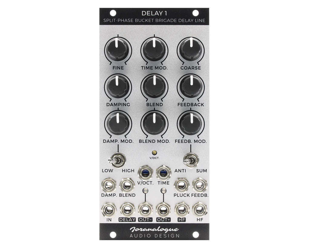Joranalogue Delay 1 Analogue BBD-Based Delay Eurorack Module