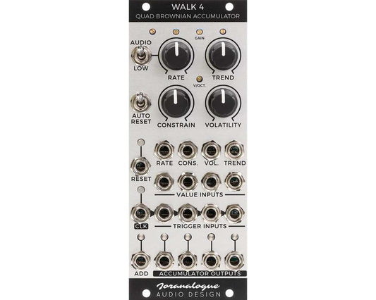 Joranalogue Walk 4 Quad Brownian Accumulator Eurorack Module