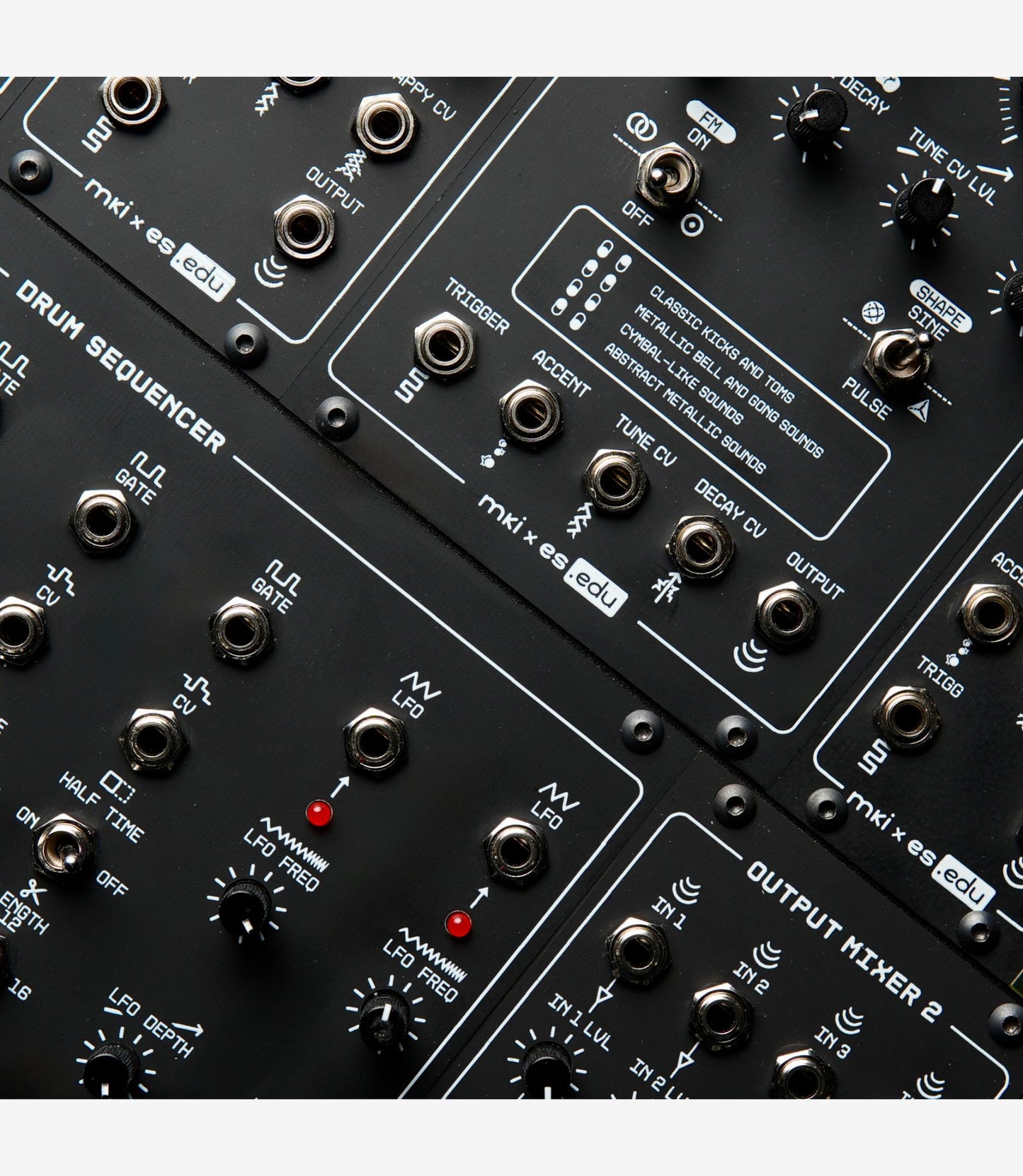 Erica Synths KONSTRUKT-8 EDU DIY Drum System (With Case)