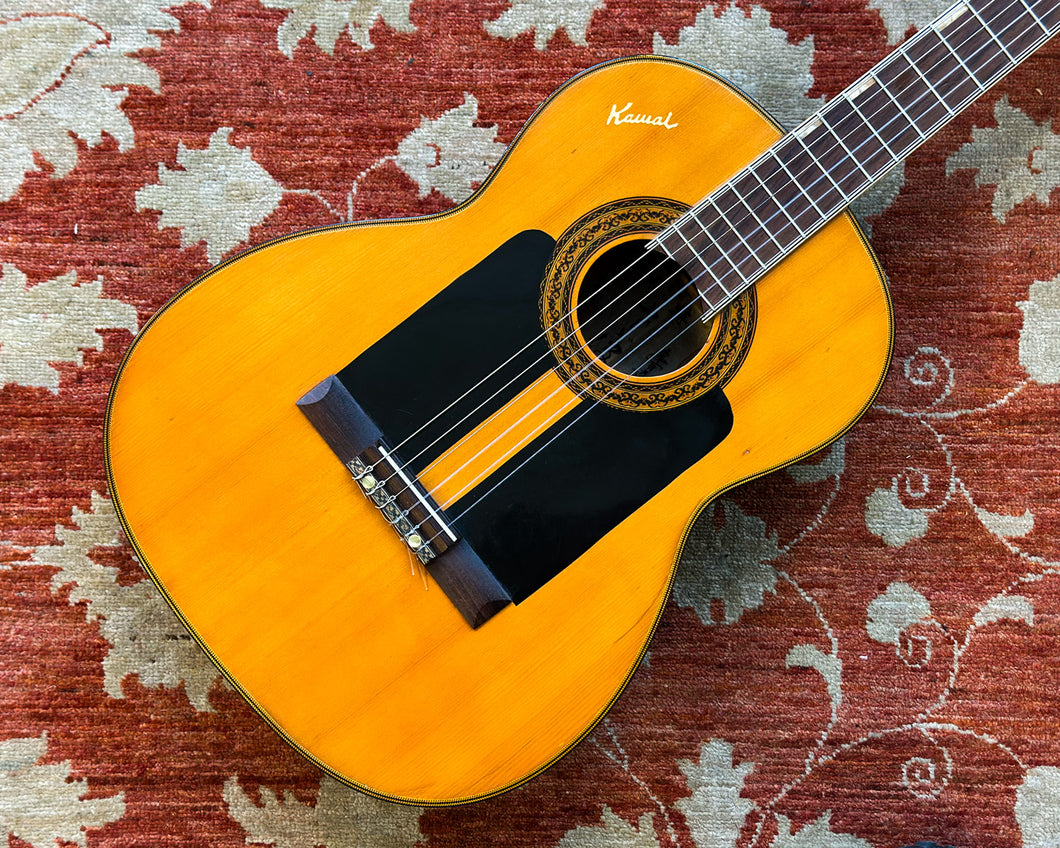 Rare '60s Kawai Model 100 Special Seseragi Classical Flamenco Guitar