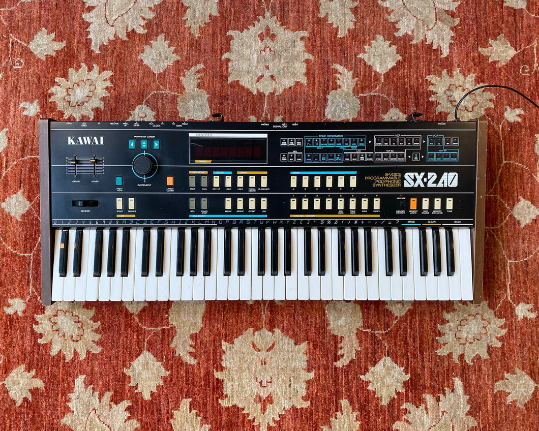 KAWAI SX-240 8-Voice Polyphonic Programmable Synthesizer