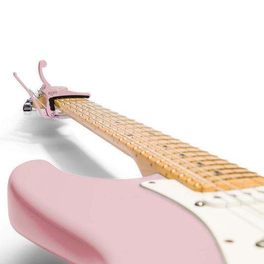 Kyser Fender KGEFSPA Electric Capo - Shell Pink